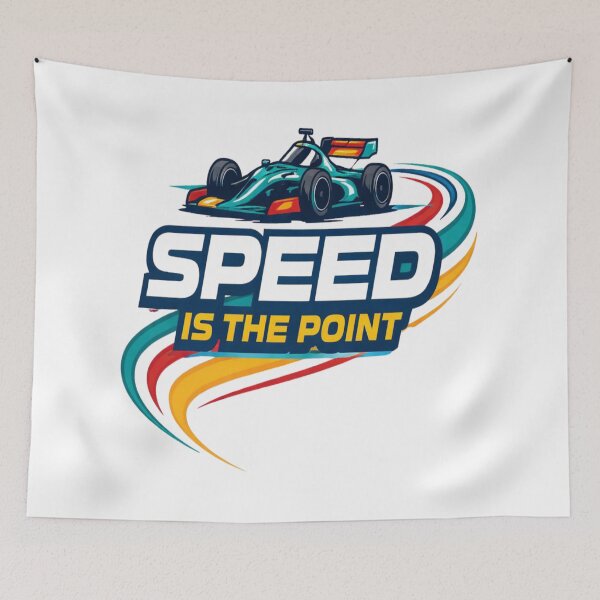 Item preview, Speed Is the Point – Motorsport Speed & Performance Mindset T-Shirt designed and sold by RMTrendy.