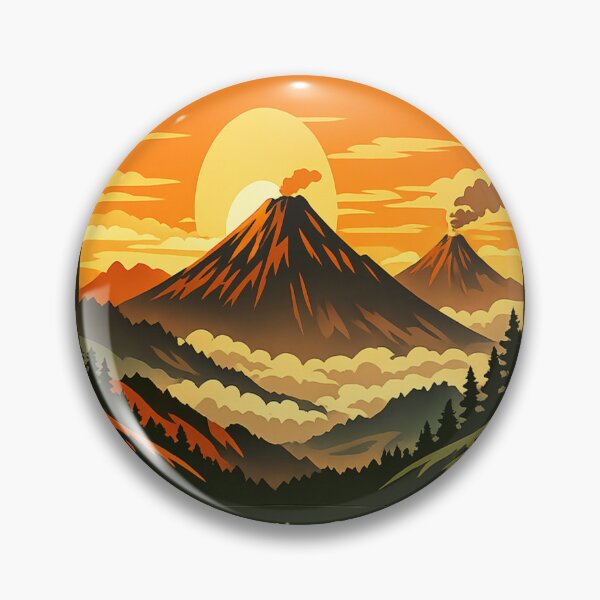 Item preview, Acatenango Volcano Sunrise – Above the Clouds | Guatemala Hiking Travel Art designed and sold by Globalcitytees.