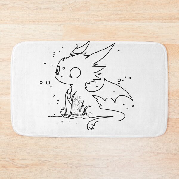 Item preview, Baby dragon line art designed and sold by Starphil.