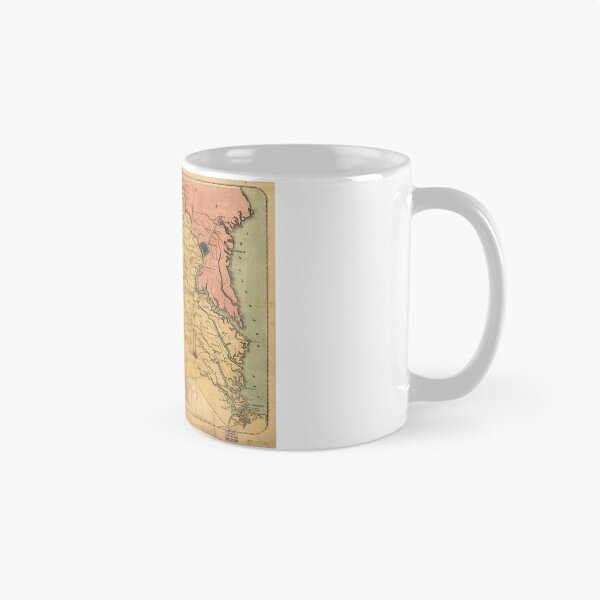 Item preview, Map of the Seat of War, Virginia & Maryland (1861) designed and sold by allhistory.