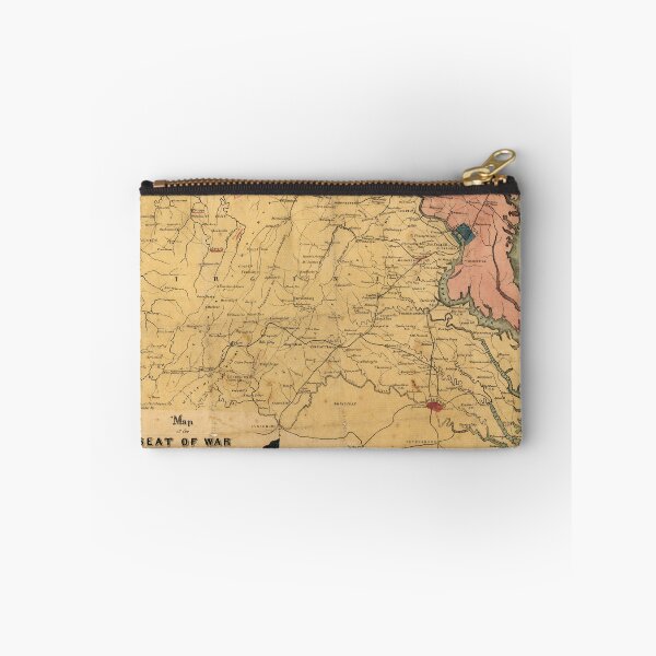 Item preview, Map of the Seat of War, Virginia & Maryland (1861) designed and sold by allhistory.