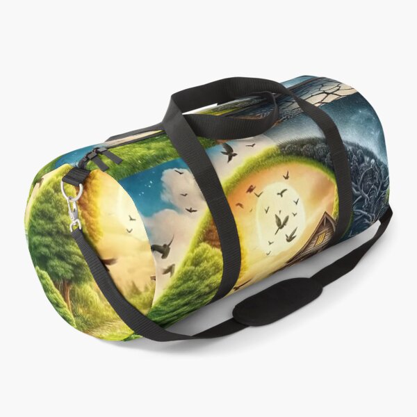 Item preview, Yin Yang Landscape – Day and Night Harmony designed and sold by AmetistLight.