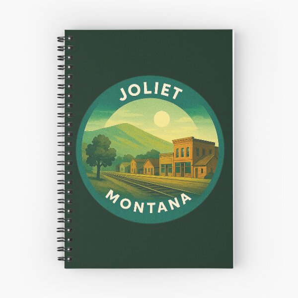 Item preview, Joliet Montana USA Vintage Travel  designed and sold by Thistle-TShop.