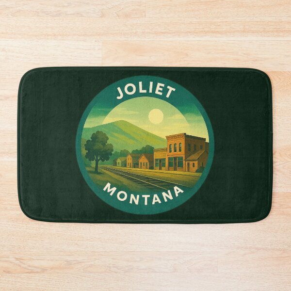 Item preview, Joliet Montana USA Vintage Travel  designed and sold by Thistle-TShop.