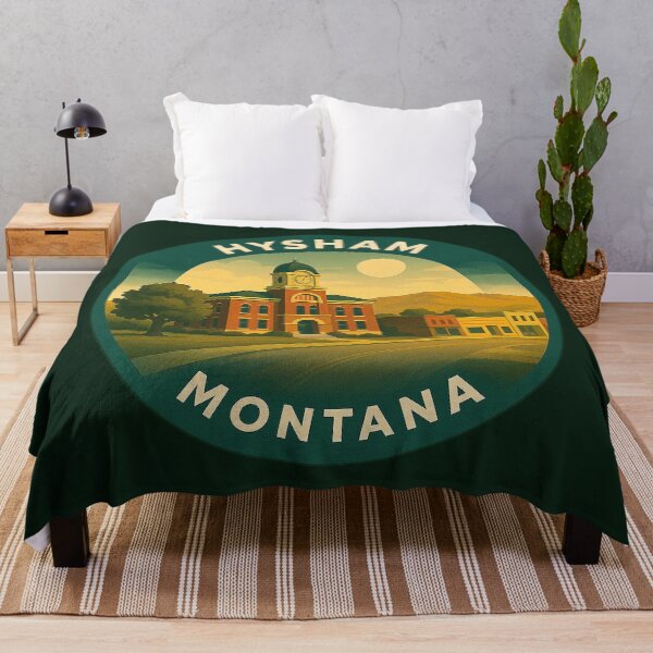 Item preview, Hysham Montana USA Vintage Travel designed and sold by Thistle-TShop.
