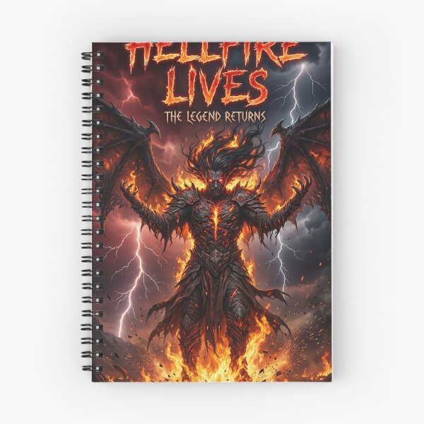 Item preview, Hellfire Lives The Legend Returns designed and sold by Xandar Shop.