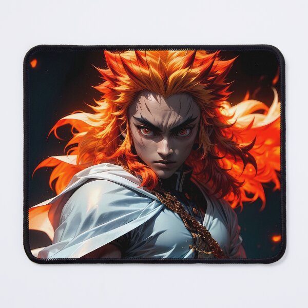 Item preview, Kyojuro Rengoku Flame Hashira Demon Slayer Anime Firestorm Strength designed and sold by CarlosBender.