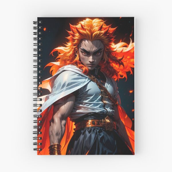 Item preview, Kyojuro Rengoku Flame Hashira Demon Slayer Anime Firestorm Strength designed and sold by CarlosBender.