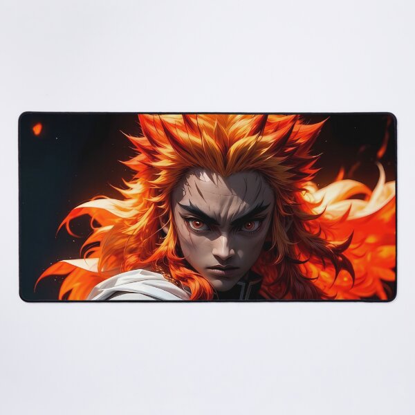 Item preview, Kyojuro Rengoku Flame Hashira Demon Slayer Anime Firestorm Strength designed and sold by CarlosBender.