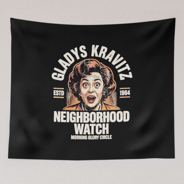 Item preview, Gladys Kravitz Neighborhood Watch  designed and sold by gladgaeaman.
