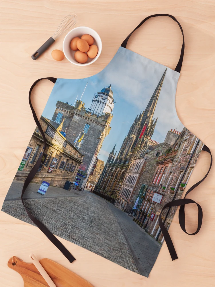 Thumbnail 1 of 6, Apron, Edinburgh designed and sold by RJW Images.