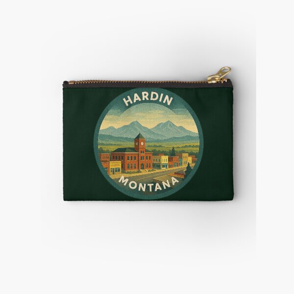 Item preview, Hardin Montana USA Vintage Travel  designed and sold by Thistle-TShop.
