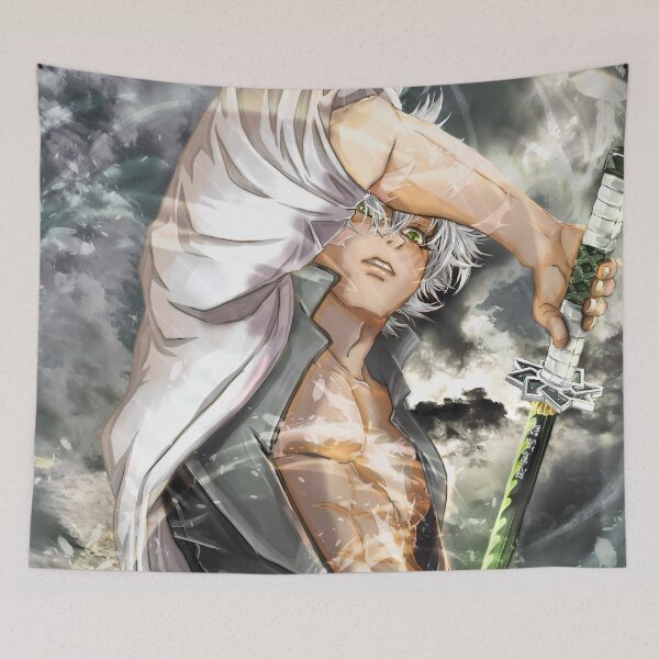 Item preview, Sanemi Shinazugawa Demon Slayer Anime Sword Power Storm designed and sold by CarlosBender.