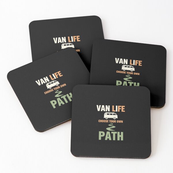 Item preview, Cool Van Life Choose Your Own Path Quote designed and sold by GridText.