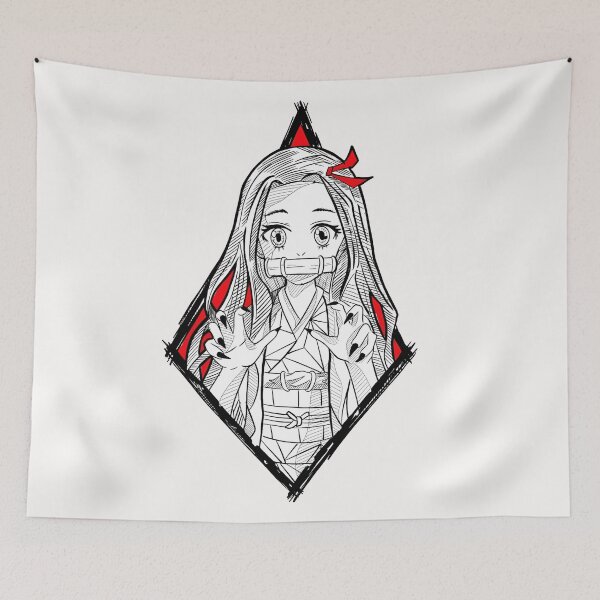 Item preview, Nezuko Fan designed and sold by HBZ-DESIGN.
