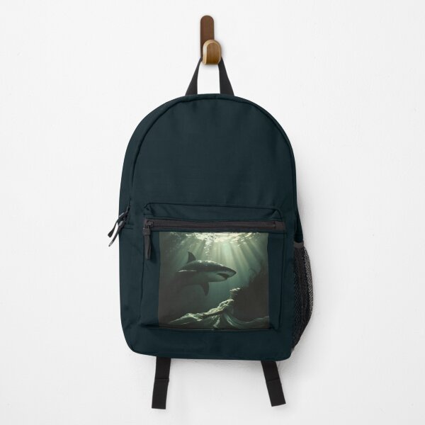 Item preview, Surreal Underwater Scene with Shark designed and sold by EliDigitalArts.