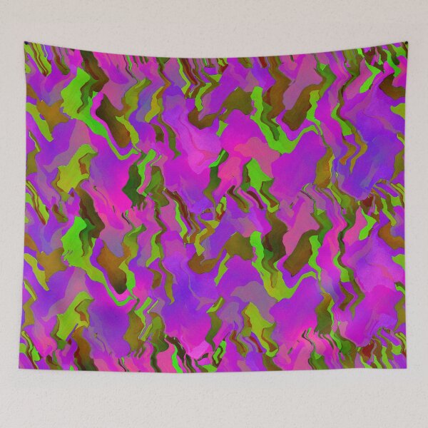 Item preview, Pulsating abstract streams of color designed and sold by Sigtrix.