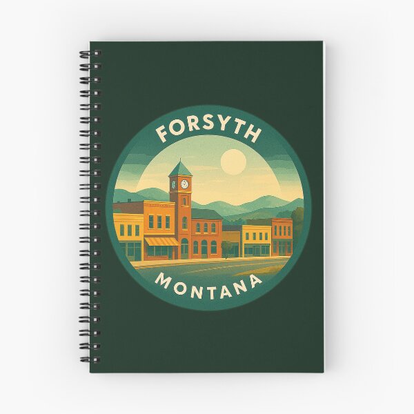 Item preview, Forsyth Montana USA Vintage Travel  designed and sold by Thistle-TShop.
