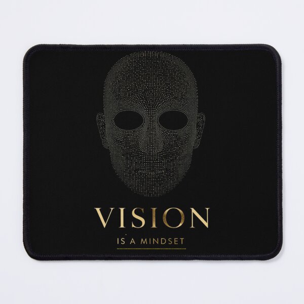 Item preview, VISION IS A MINDSET – Minimal Luxury Motivational T-Shirt | Premium Mindset Apparel designed and sold by DevineCouture.