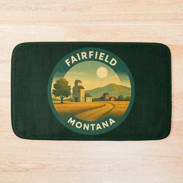 Item preview, Fairfield Montana USA Vintage Travel  designed and sold by Thistle-TShop.
