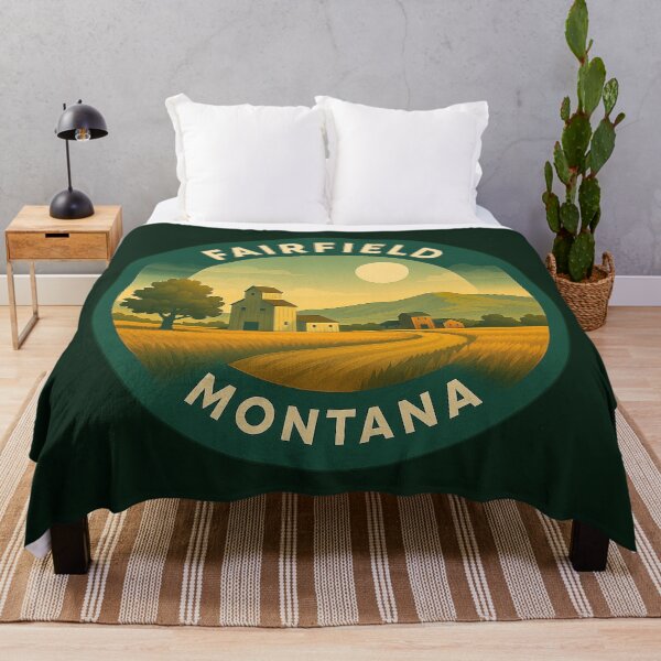Item preview, Fairfield Montana USA Vintage Travel  designed and sold by Thistle-TShop.