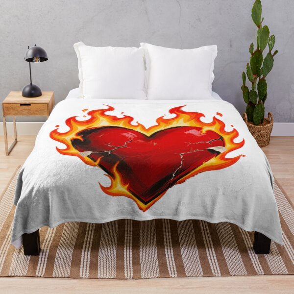 Item preview, My heart burns for you designed and sold by Kamoufleur.