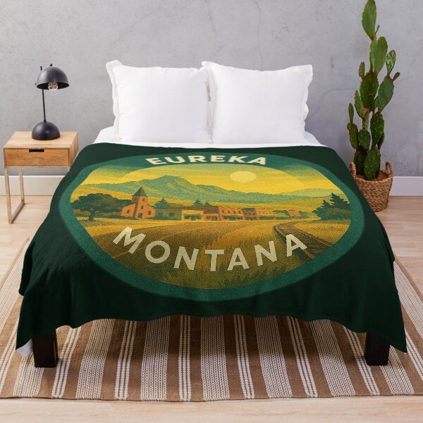 Item preview, Eureka Montana USA Vintage Travel  designed and sold by Thistle-TShop.