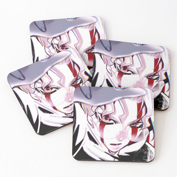 Item preview, Anime Okarun Dandadan Glitch Mask Digital Distortion Action designed and sold by CarlosBender.