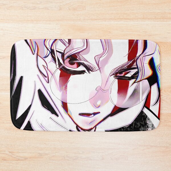 Item preview, Anime Okarun Dandadan Glitch Mask Digital Distortion Action designed and sold by CarlosBender.