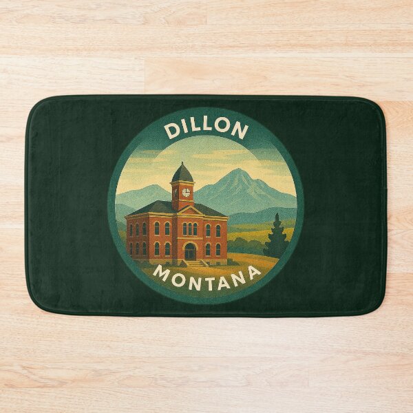 Item preview, Dillon Montana USA Vintage Travel  designed and sold by Thistle-TShop.