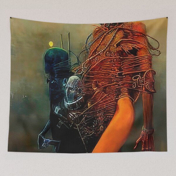 Item preview, Untitled Automatons By Zdzislaw Beksinski designed and sold by Tommypaitersy.