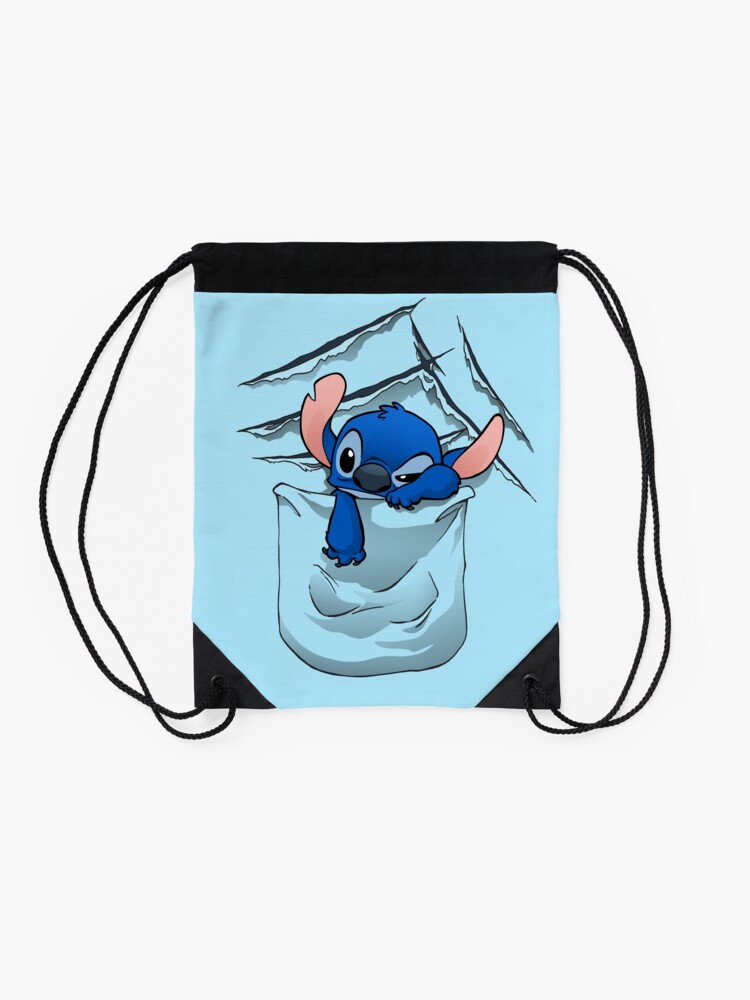 Alternate view of Badness Level Rising Drawstring Bag