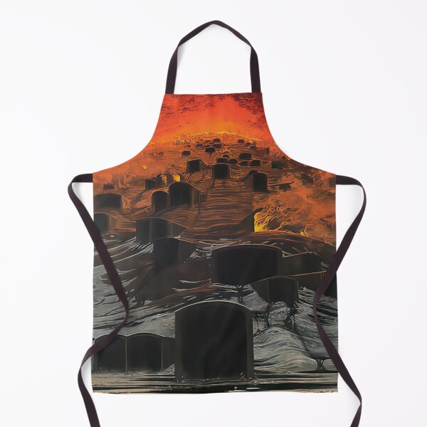 Item preview, Untitled Burning Mountain By Zdzislaw Beksinski designed and sold by Tommypaitersy.