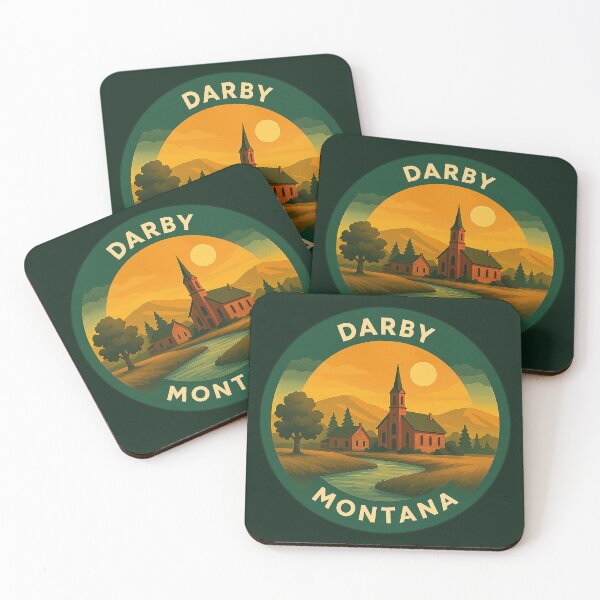 Item preview, Darby Montana USA Vintage Travel  designed and sold by Thistle-TShop.