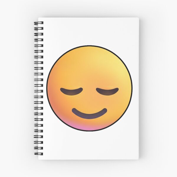 Item preview, Relieved Face Emoji – Calm and Peaceful designed and sold by PopDripStudio.
