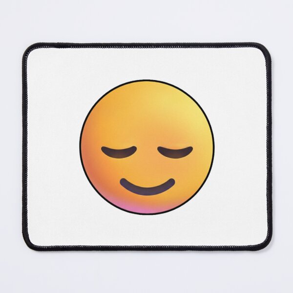 Item preview, Relieved Face Emoji – Calm and Peaceful designed and sold by PopDripStudio.