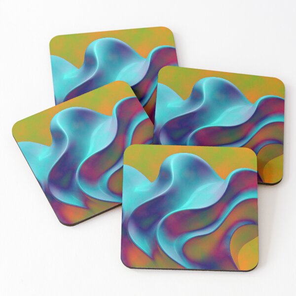 Item preview, Floating organic luminous color forms designed and sold by Sigtrix.