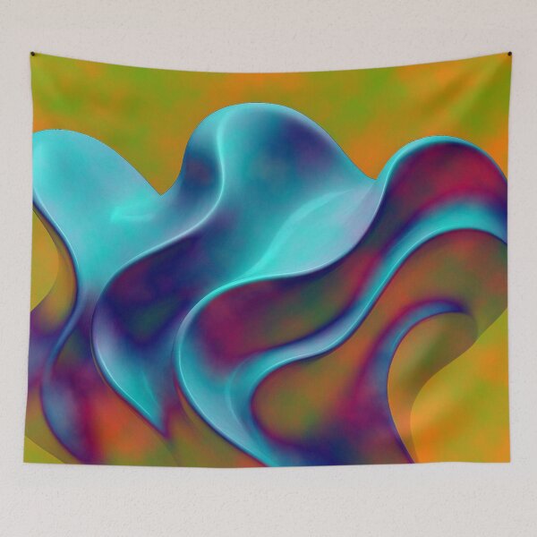 Item preview, Floating organic luminous color forms designed and sold by Sigtrix.