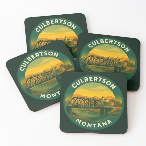 Item preview, Culbertson Montana USA Vintage Travel  designed and sold by Thistle-TShop.