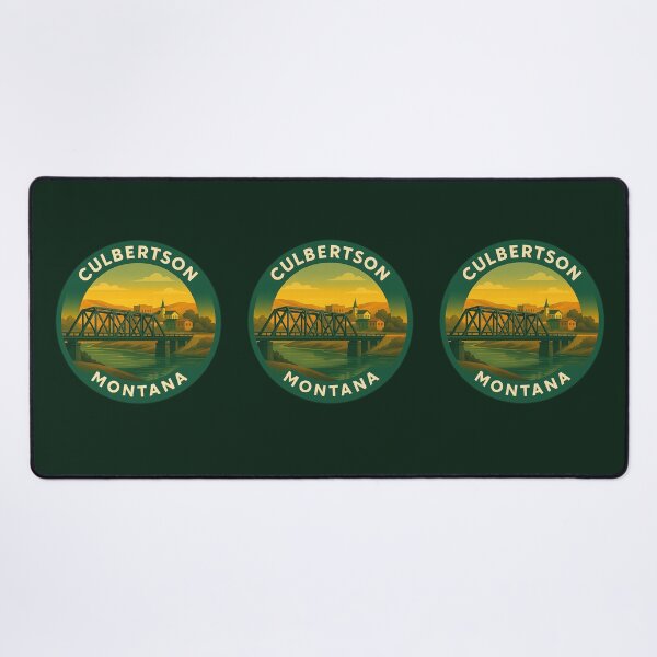 Item preview, Culbertson Montana USA Vintage Travel designed and sold by Thistle-TShop.