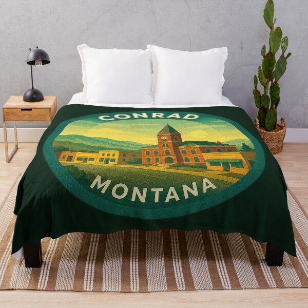Item preview, Conrad Montana USA Vintage Travel designed and sold by Thistle-TShop.