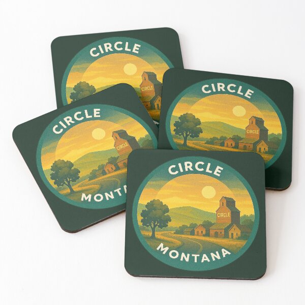Item preview, Circle Montana USA Vintage Travel  designed and sold by Thistle-TShop.