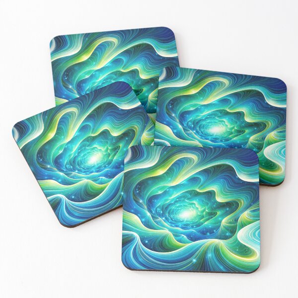 Item preview, Radiant abstract color swirl cosmos designed and sold by Sigtrix.