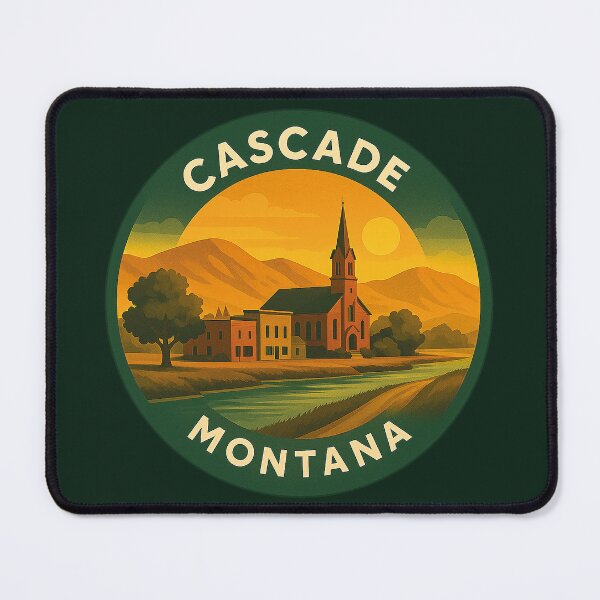 Item preview, Cascade Montana USA Vintage Travel designed and sold by Thistle-TShop.