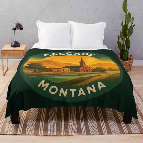Item preview, Cascade Montana USA Vintage Travel designed and sold by Thistle-TShop.