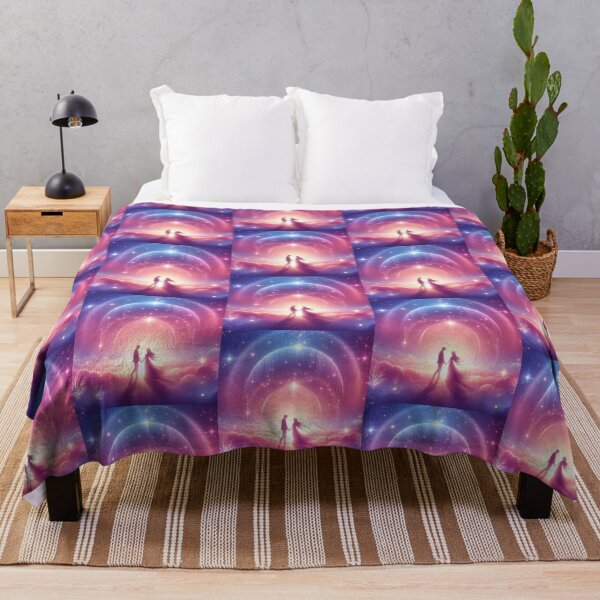 Item preview, Celestial Love – Silhouetted Couple Under Stars designed and sold by Dogandesighn.