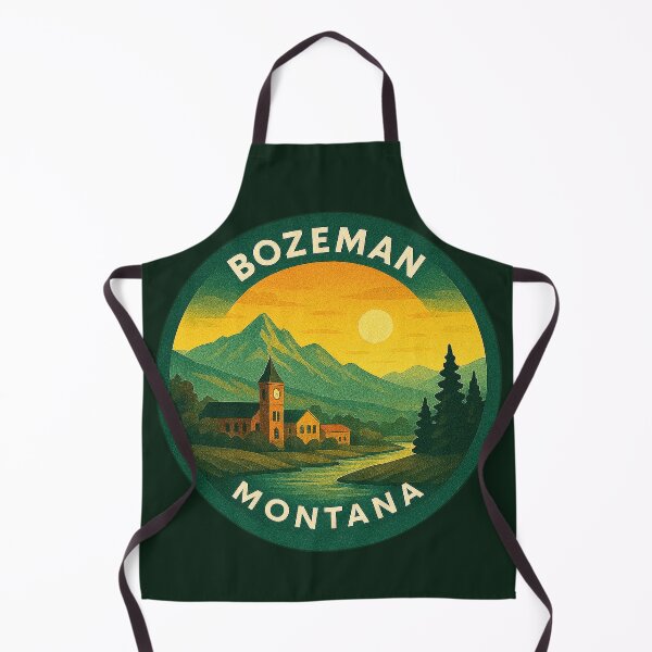 Item preview, Bozeman Montana USA Vintage Travel  designed and sold by Thistle-TShop.