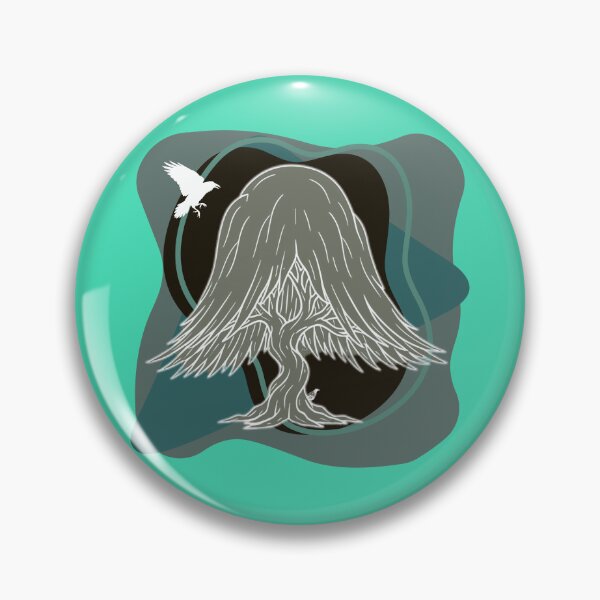 Item preview, Gothic Dark Academia Weeping Willow Tree Raven designed and sold by Brinkenburger.