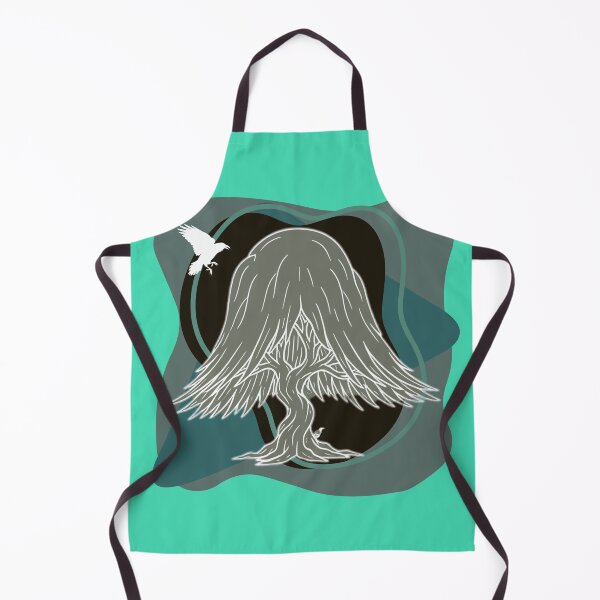 Item preview, Gothic Dark Academia Weeping Willow Tree Raven designed and sold by Brinkenburger.