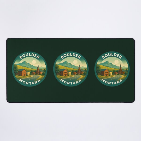 Item preview, Boulder Montana USA Vintage Travel designed and sold by Thistle-TShop.